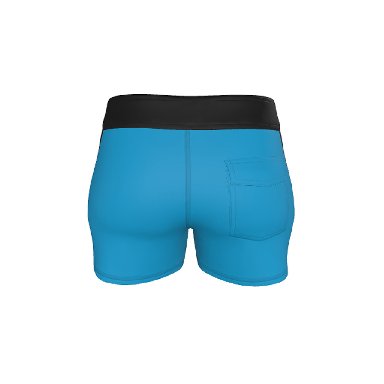 Women's Polyester Club Panel Boardshort