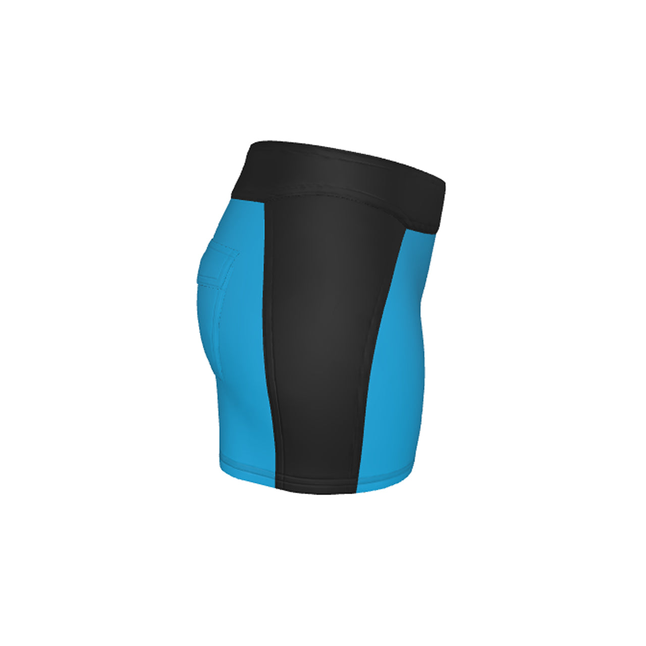 Women's Polyester Club Panel Boardshort