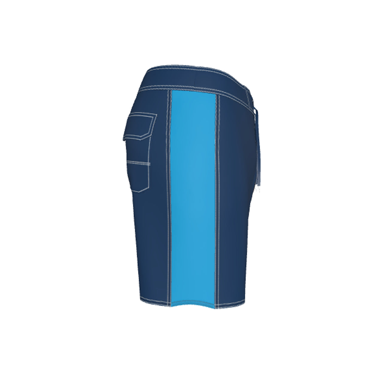 Men's Polyester Club Panel Boardshort